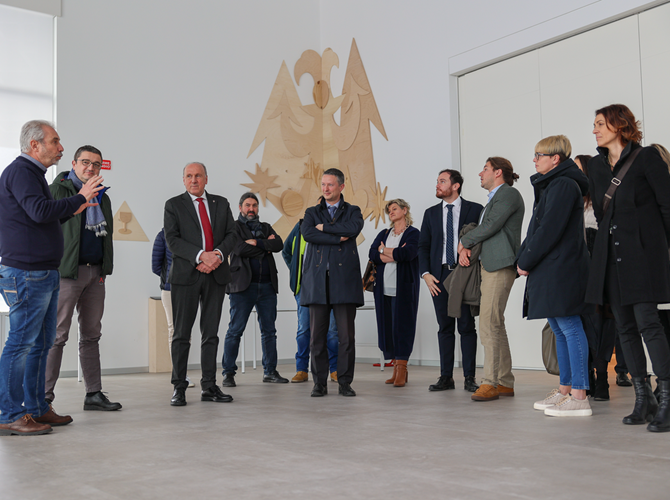 Mauro Baldessari presidente di Cantina Vivallis durante il suo intervento