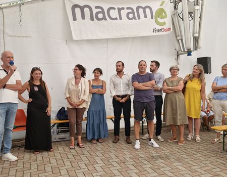 Un momento della festa