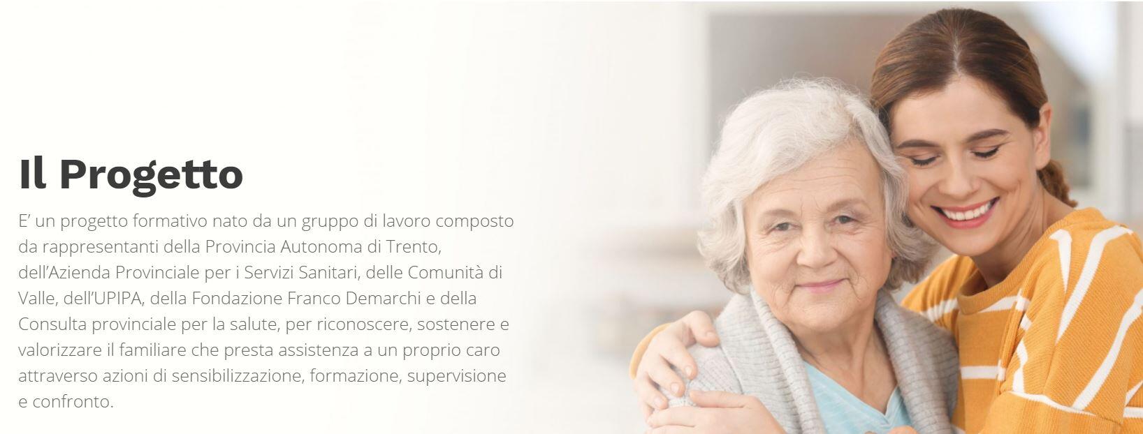 Partiranno a breve due nuovi corsi di formazione gratuiti per persone che assistono un familiare anziano non autosufficiente (caregiver) che rientrano nel progetto CuraInsieme, promossi dalla Comunità delle Giudicarie e dalla Magnifica comunità degli altipiani cimbri insieme alla Fondazione Demarchi. 