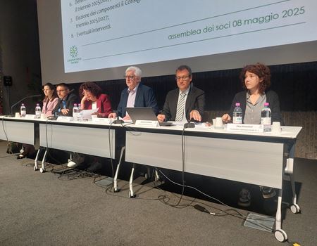 L'intervento del presidente della cooperativa Luigi Parisi