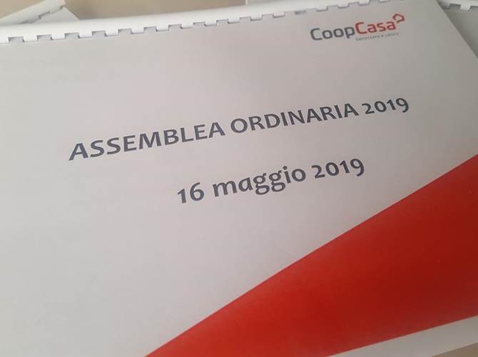 CoopCasa: i soci hanno approvato il bilancio Nel tardo pomeriggio di ieri la sede della Federazione Trentina della Cooperazione ha ospitato l’assemblea dei soci di CoopCasa. Bilancio positivo.