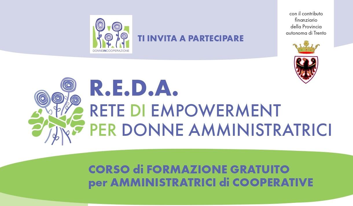 L’organizza l’associazione Donne in Cooperazione ed è rivolto alle amministratrici di cooperative. 