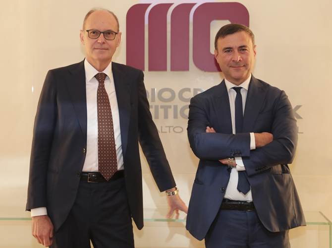 Da sinistra il presidente Mengoni e il direttore Pelizzari