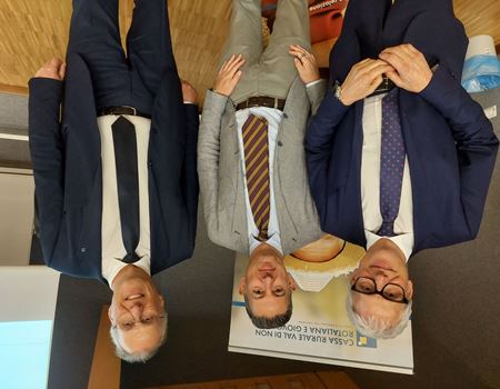 Da sinistra Pinamonti Rocco Mucchi