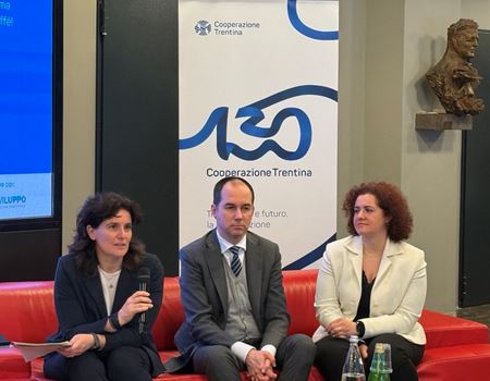 Da sinistra, Annalisa Bergamo, Alberto Turchetto e Daniela Pedrotti