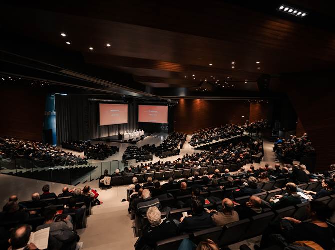 Panoramica dell'assemblea dei soci