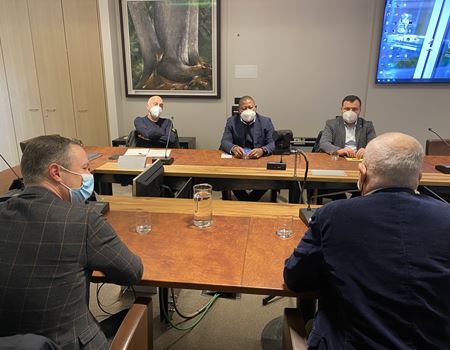 Un momento dell'incontro