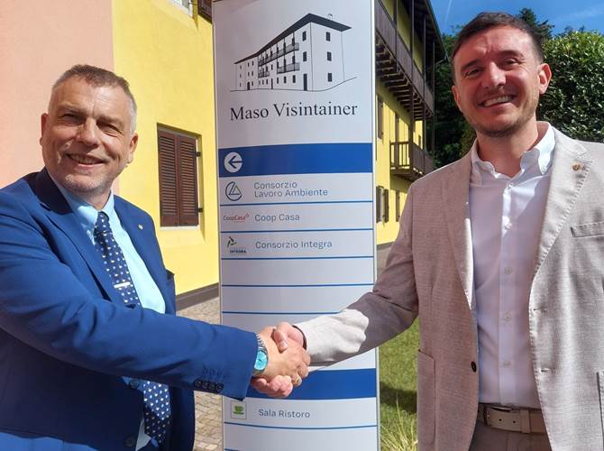 Da sinistra Preghenella e Colotti