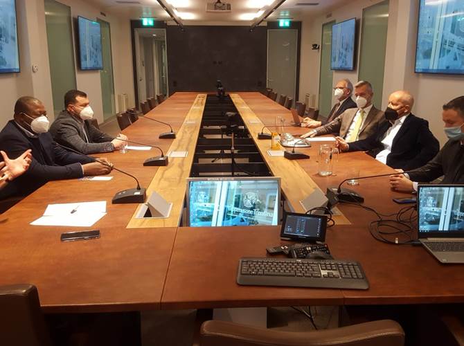 L'incontro nella sede della Federazione