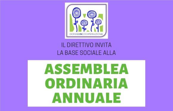 Mercoledì 15 maggio, alle 19.15, si terrà l'assemblea 2019 dell'associazione Donne in cooperazione.
