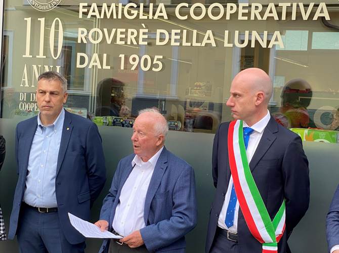 Da sinistra Germano Preghenella, Arrigo Dalpiaz, Denis Dalpiaz