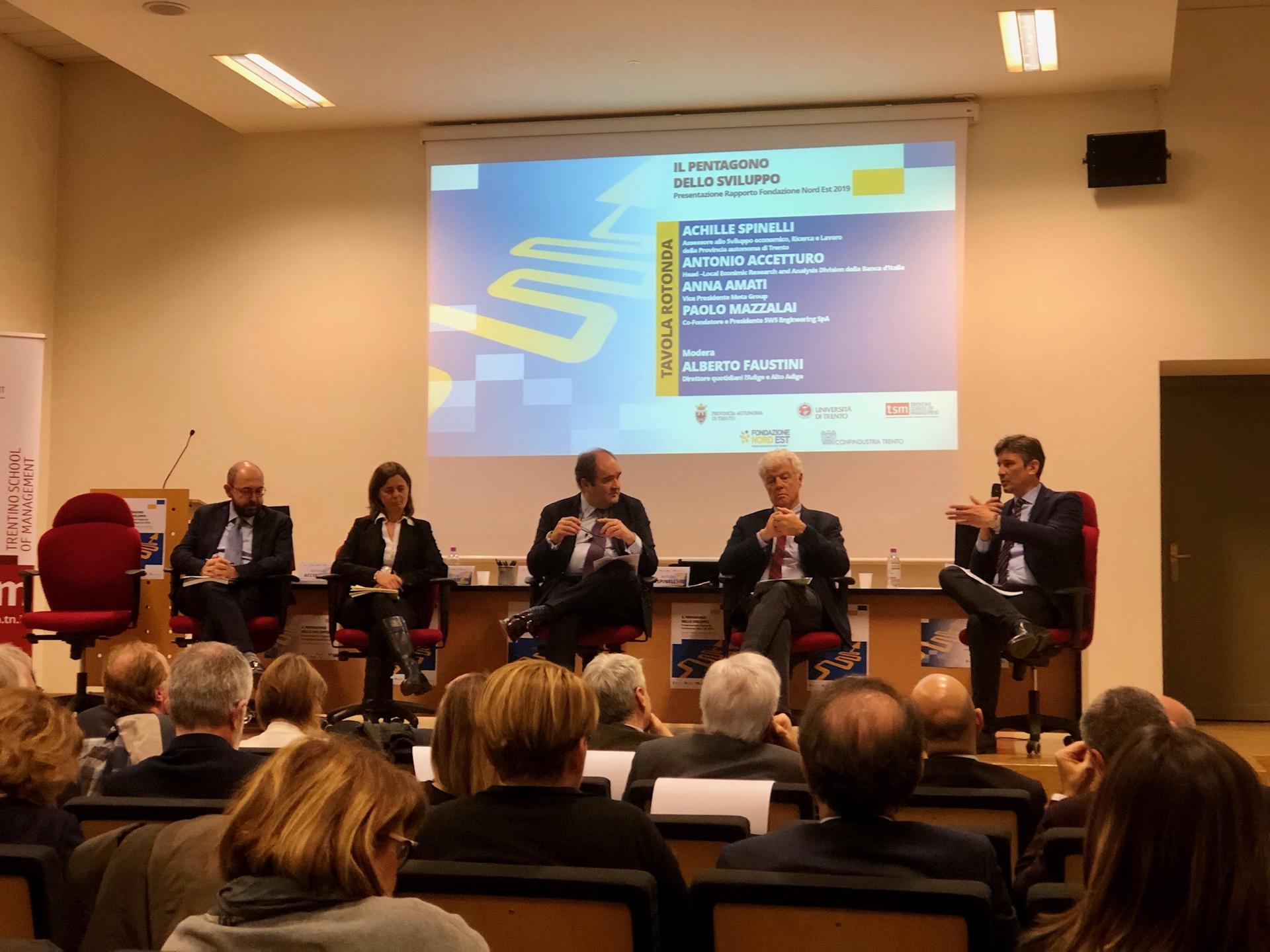 Presentato il Rapporto 2019 della Fondazione Nord Est sulle cinque regioni che formano il Pentagono dell’economia.