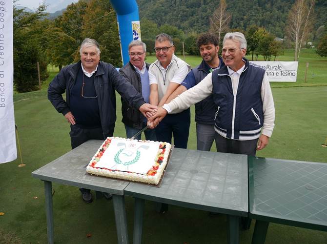 L'evento è coinciso con i festeggiamenti da parte del Golf Club Roncegno Valsugana per i primi 20 anni di attività.