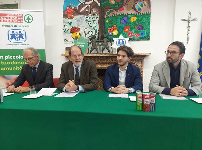 Da sinistra Walter Liber, Alberto Pacher, Philip Cannarsa, Ingo Wachtler