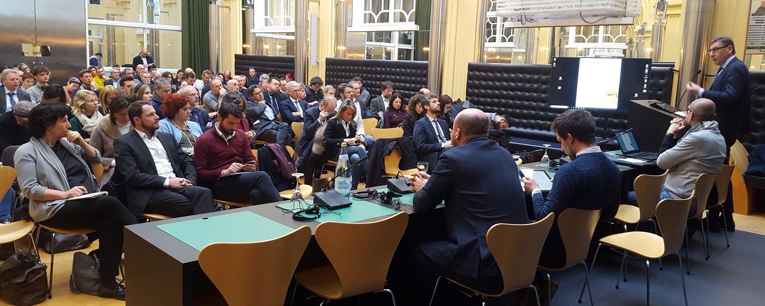 Più di cento i partecipanti al convegno “Le cooperative di comunità in Trentino Alto Adige: nuove opportunità di partecipazione e sviluppo locale“, organizzato a Palazzo Widmann di Bolzano.