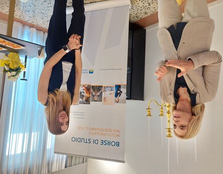 Da sinistra Rossana Gramegna e Anna Calliari