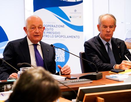 Da sinistra Dell'Erba e Simoni