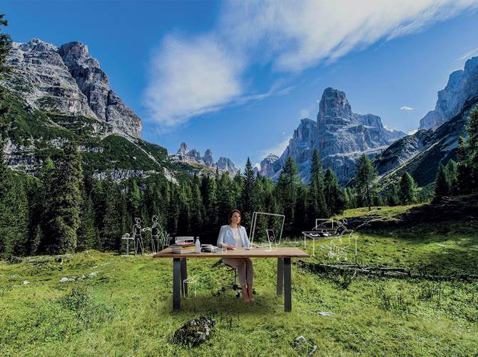 Un nuovo modo per stare in ufficio, senza andare in ufficio Presentato ieri “Coworking inCooperazione”, il progetto che trasformerà gli spazi resi liberi dalle Casse Rurali in uffici per i residenti delle valli trentine e i turisti.