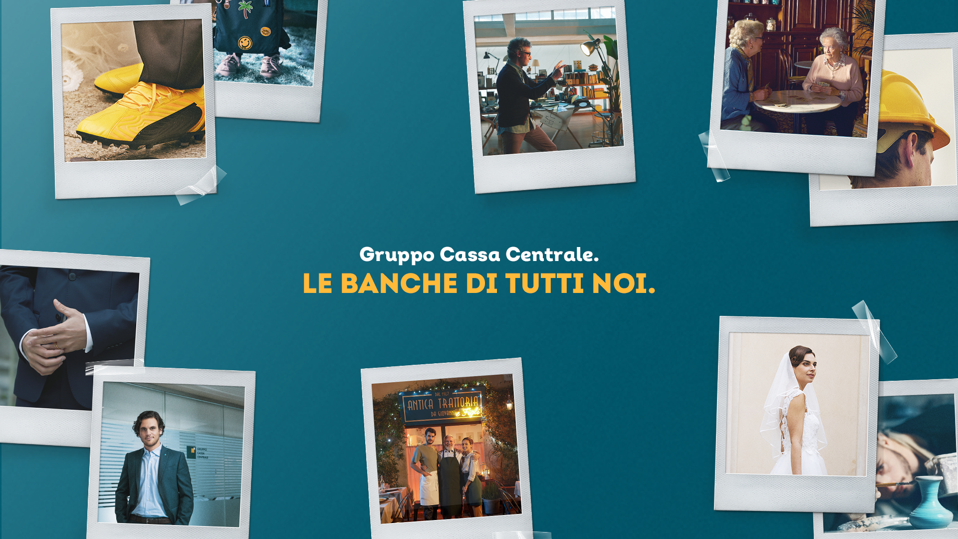 Dopo il successo dello scorso anno, dal 28 marzo al 24 aprile il Gruppo Cassa Centrale è nuovamente on air con la sua campagna nazionale omnicanale. Molte le novità rispetto al primo flight: uno spot radio sulle principali emittenti italiane e per la campagna stampa e digital un focus sui temi Corporate Social Resposibility, internet banking e bancassicurazione.Continua il percorso di valorizzazione dell’identità, dei valori e dei principi del Gruppo con un messaggio di unione e cooperazione in linea con il proprio DNA.